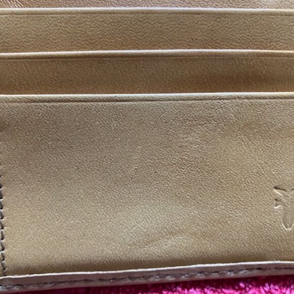 Nice Gently Used Frye Banana colored Handbag and matching wallet - Picture 12 of 15